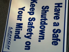 Reflective Sign This image shows reflective sign.