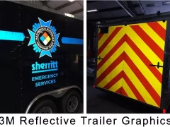 Reflective Trailer Decal Graphics 1 This image shows reflective trailer decal graphics 1.