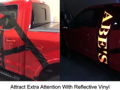 Reflective Vehicle Graphics Reflective Vehicle Graphics. This is part of SignKore's Vehicle Graphics collection, featuring vehicle graphics, car wraps, fleet branding, vehicle decals, auto graphics.