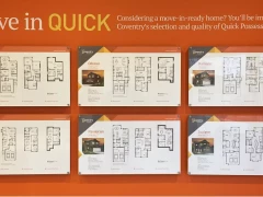 Show Home Plexi Signs This image shows show home plexi signs.