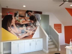 Show Home Wall Mural This image shows show home wall mural.