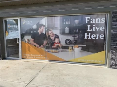 Showhome Window Perf Vinyl This image shows showhome window perf vinyl.