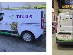 Telus Van Graphics This image shows telus van graphics.