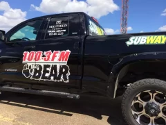 Truck Adhesive Decals Truck Adhesive Decals. This is part of SignKore's Decals & Labels collection, featuring custom decals, custom labels, sticker printing, product labels, adhesive decals.