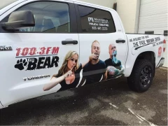 Truck Advertising Decals This image shows truck advertising decals.