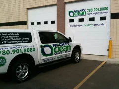 Truck Business Graphics And Shop Door Graphics This image shows truck business graphics and shop door graphics.