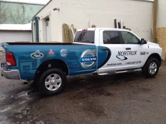 Truck Vinyl Wrap This image shows truck vinyl wrap.