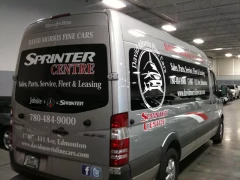 Van Graphic Decals And Lettering This image shows van graphic decals and lettering.