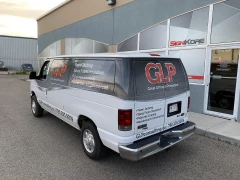 Van Partial Wrap This image shows van partial wrap.