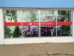 Window Graphics Window Graphics. This is part of SignKore's Window/Vinyl Lettering collection, featuring window lettering, vinyl lettering, window graphics, storefront window signs, glass decals.