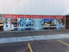 Window Mural Graphics This image shows window mural graphics.